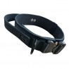 Halsband - Nylon & Leer - met handvat & cobrasluiting