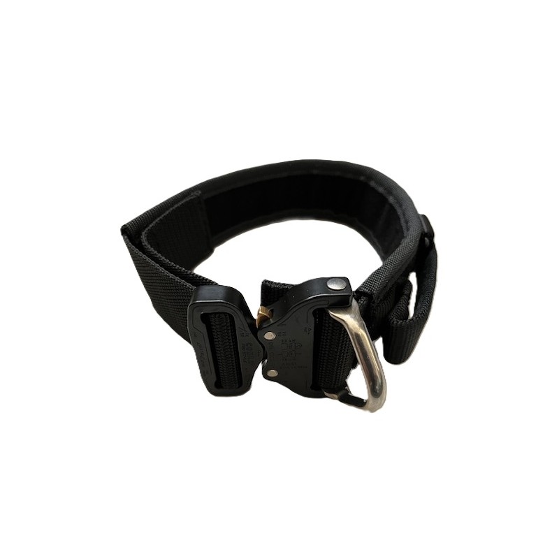 Halsband - Nylon- met handvat & extra stevige cobrasluiting
