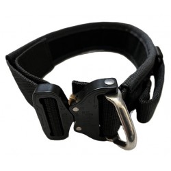 Halsband - Nylon- met handvat & extra stevige cobrasluiting