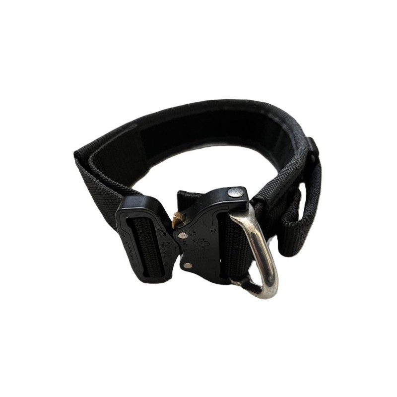 Halsband - Nylon- met handvat & extra stevige cobrasluiting