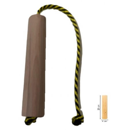 Apporteerblokje - Maxi - met touw