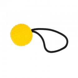 Drijvende bal geel met lus